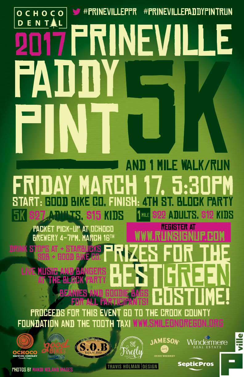 2017 paddy pint poster